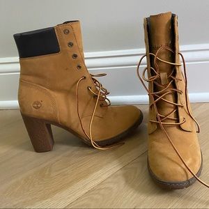 TIMBERLAND high heel boots